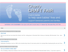 Tablet Screenshot of charitycraftfair.blogspot.com