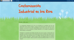 Desktop Screenshot of contaminacionindustrialenrios.blogspot.com
