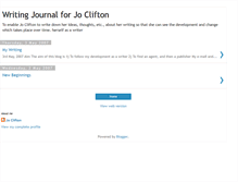 Tablet Screenshot of joclifton.blogspot.com