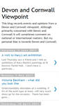 Mobile Screenshot of devonandcornwallviewpoint.blogspot.com