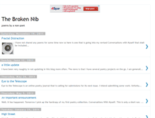 Tablet Screenshot of brokennib.blogspot.com