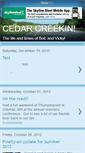 Mobile Screenshot of cedarcreekin.blogspot.com
