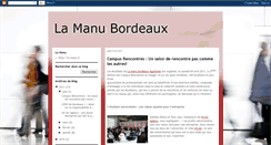 Desktop Screenshot of lamanubordeaux.blogspot.com