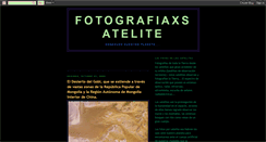 Desktop Screenshot of fotografiaxsatelite.blogspot.com