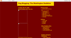 Desktop Screenshot of hogbloggin.blogspot.com