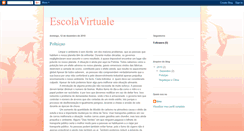 Desktop Screenshot of escolavirtuale.blogspot.com