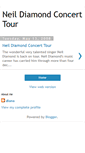 Mobile Screenshot of neildiamondconcerttour.blogspot.com