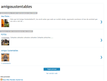 Tablet Screenshot of amigosustentables.blogspot.com