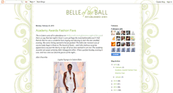 Desktop Screenshot of belleeventsblog.blogspot.com