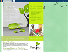 Tablet Screenshot of precious-clinic.blogspot.com