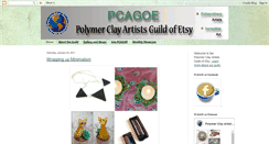 Desktop Screenshot of polymerclayartists.blogspot.com