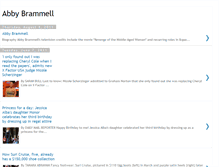 Tablet Screenshot of abbybrammell.blogspot.com