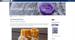 Desktop Screenshot of harmaavillatakki.blogspot.com