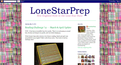 Desktop Screenshot of lonestarprep.blogspot.com