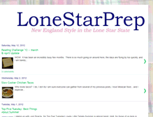 Tablet Screenshot of lonestarprep.blogspot.com