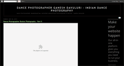 Desktop Screenshot of dancephotographer.blogspot.com