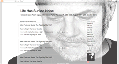 Desktop Screenshot of lifehassurfacenoise.blogspot.com