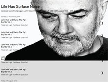Tablet Screenshot of lifehassurfacenoise.blogspot.com