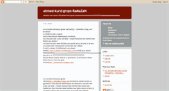 Desktop Screenshot of ahmedkurd.blogspot.com