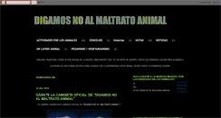 Desktop Screenshot of digamosnoalmaltratoanimal2.blogspot.com