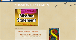 Desktop Screenshot of missionstatement1358fst.blogspot.com