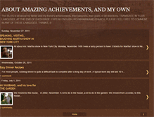 Tablet Screenshot of achievements-ilibili.blogspot.com