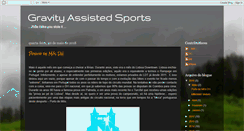 Desktop Screenshot of gravityassistedsports.blogspot.com