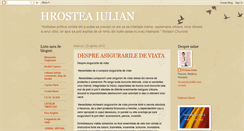 Desktop Screenshot of hrosteaiulian.blogspot.com