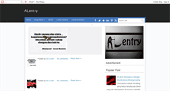 Desktop Screenshot of alentry.blogspot.com