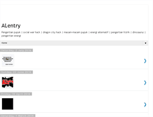 Tablet Screenshot of alentry.blogspot.com