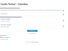 Tablet Screenshot of cardiotwister-colombia.blogspot.com