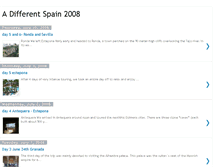 Tablet Screenshot of adifferentspain2008.blogspot.com