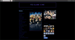 Desktop Screenshot of faclubecine.blogspot.com