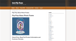 Desktop Screenshot of bestflipflopsnow.blogspot.com