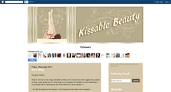 Desktop Screenshot of kissablebeauty.blogspot.com