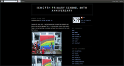 Desktop Screenshot of nppixworthprimary.blogspot.com