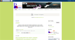 Desktop Screenshot of imus-ifm.blogspot.com
