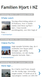 Mobile Screenshot of familienhjort.blogspot.com