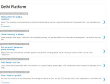 Tablet Screenshot of delhiplatform.blogspot.com