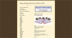 Desktop Screenshot of bingodirectoryiowa.blogspot.com