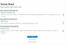 Tablet Screenshot of gemasbrasil.blogspot.com