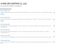 Tablet Screenshot of led-spotlight.blogspot.com