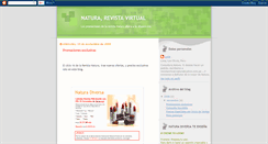 Desktop Screenshot of natura-virtual.blogspot.com