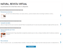 Tablet Screenshot of natura-virtual.blogspot.com