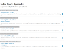 Tablet Screenshot of indexsports.blogspot.com