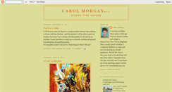 Desktop Screenshot of carolmorgansecondtimearound.blogspot.com
