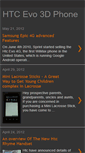 Mobile Screenshot of htcevo3dphone.blogspot.com