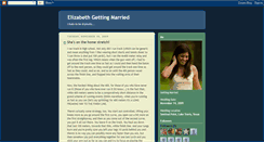 Desktop Screenshot of elizabethgettingmarried.blogspot.com