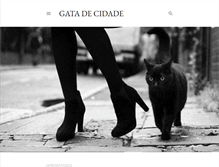 Tablet Screenshot of gatadecidade.blogspot.com