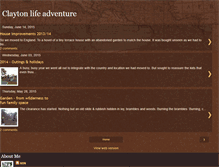 Tablet Screenshot of claytoninshetland.blogspot.com